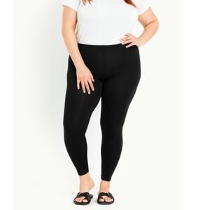 AVENUE Evans Black Ankle Length Legging 4LM07.5